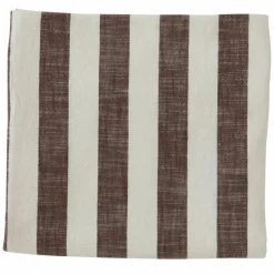 Stripete duk 260 x 140 cm, vanilla