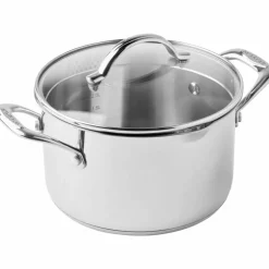 STS gryte med lokk 24 cm/4,8 liter
