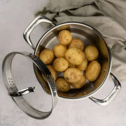STS gryte med lokk 20 cm/3,4 liter