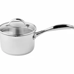 STS kasserolle med lokk 16 cm/1,8 liter, rustfritt stål