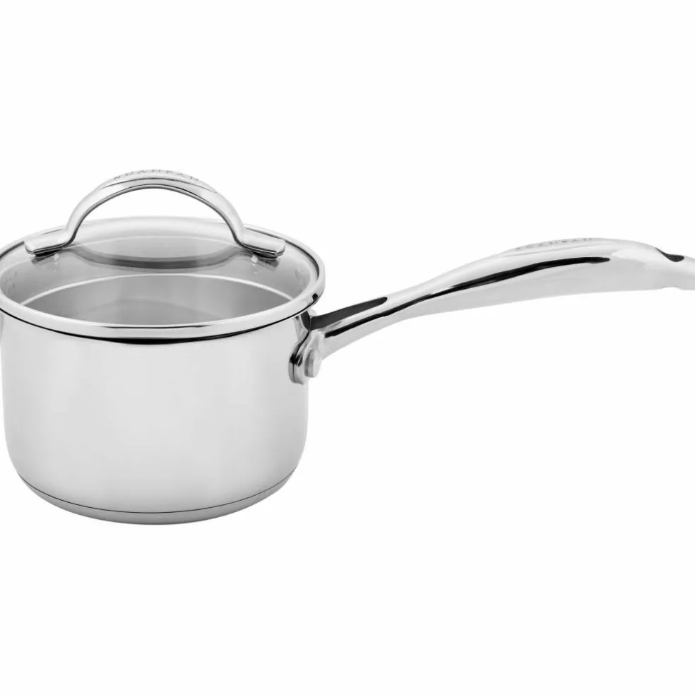 STS kasserolle med lokk 16 cm/1,8 liter, rustfritt stål