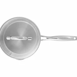STS kasserolle med lokk 14 cm/1,2 liter, rustfritt stål
