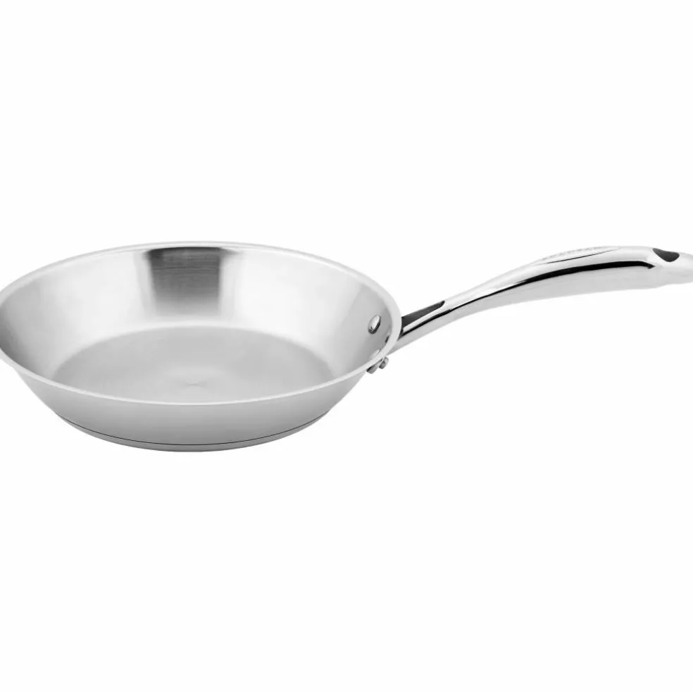 STS stekepanne 24 cm, rustfritt stål