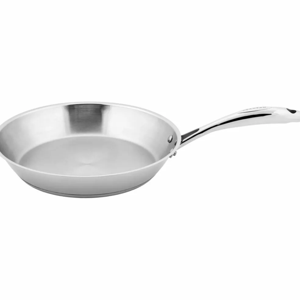 STS stekepanne 24 cm, rustfritt stål