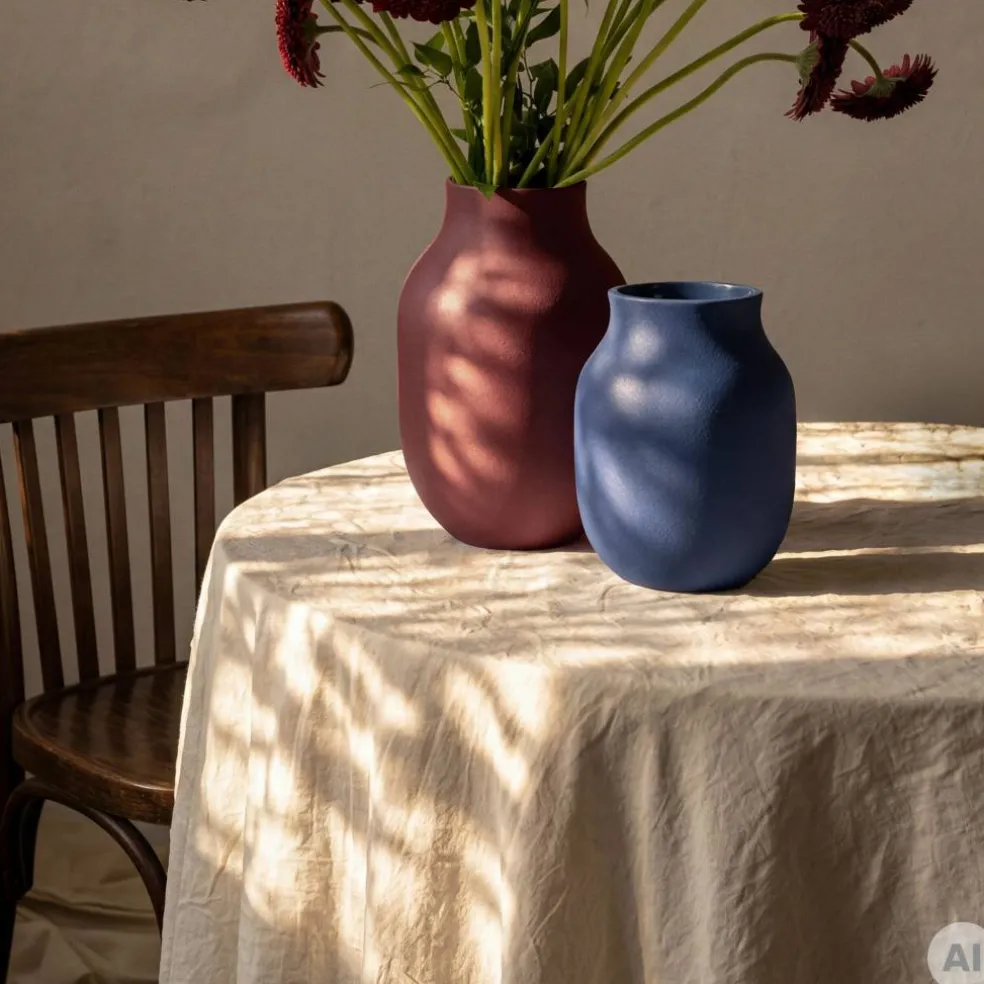 Studio Omaggio #1 vase 50 cm, blå