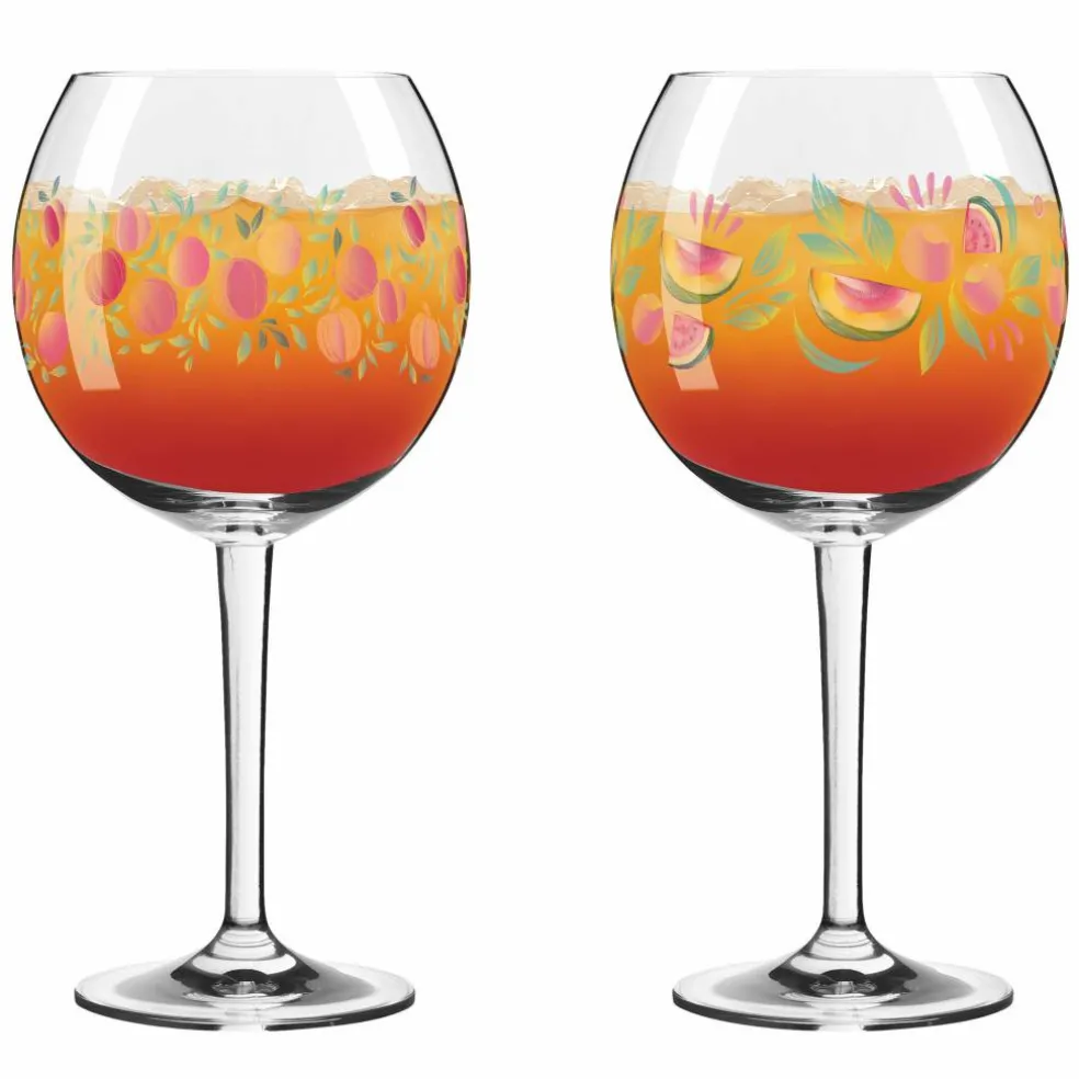 Summer Breeze Nr. 3 & 4 drikkeglass, 2-pakning