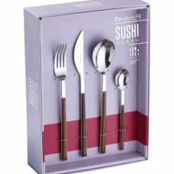 Sushi Queen bestikksett 24 stk, ebenholts