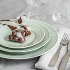 Swedish Grace Blå Tallerken 17 cm., porselen