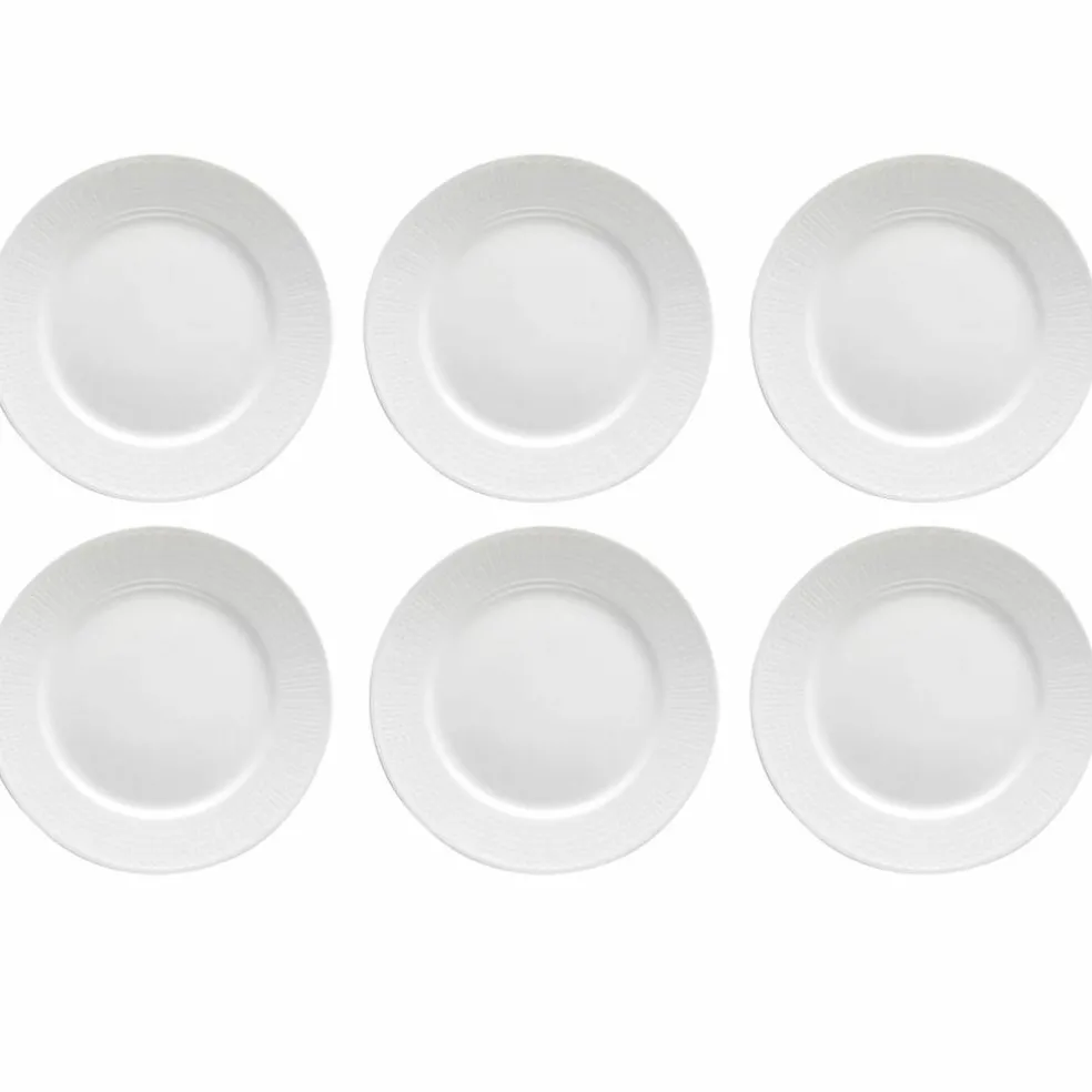 Swedish Grace Snø Tallerken 21 cm 6-pakning