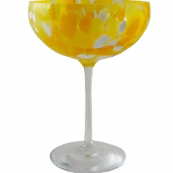 Swirl champagneglass 22 cl, blå