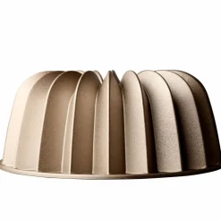 Swirl sukkerbrødform 24 cm, roségull