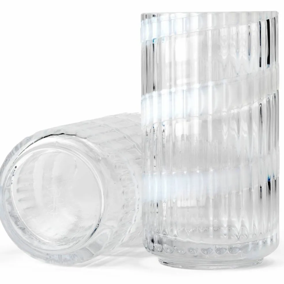 Swirl vase 20,5 cm, hvit