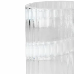 Swirl vase 15,5 cm, hvit