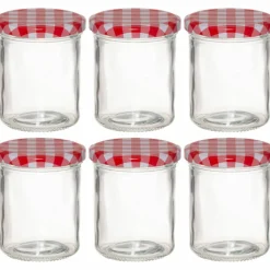 Syltetøyglass 340 ml 6-pk