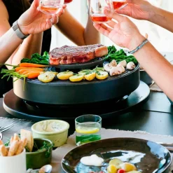 Tabl'O bordgrill, svart
