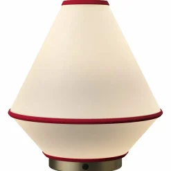 Tafta portabel bordlampe, natural