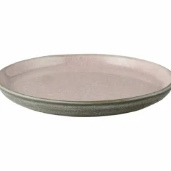 Tallerken Gastro 21 cm grå/rosa Bit