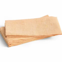 Tavolo bordbrikke/serviett 4-pakning, soft orange