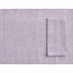 Tavolo bordbrikke/serviett 4-pakning, soft yellow