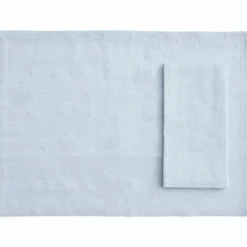 Tavolo bordbrikke/serviett 4-pakning, soft blue