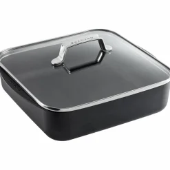 TechnIQ Glasslokk, Firkantet 28 cm