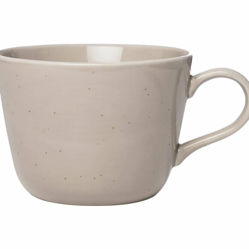 Tekopp i porselen 50 cl, sand