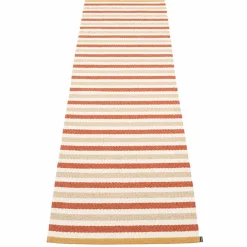 Teo gulvteppe 70 cm x 240 cm, brick/beige/vanilla