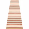 Teo gulvteppe 70 cm x 300 cm, sage/army/vanilla