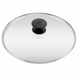 Terreno Plus traktørpanne med glasslokk 28 cm, aluminium