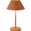 Teya bærbar bordlampe, terracotta