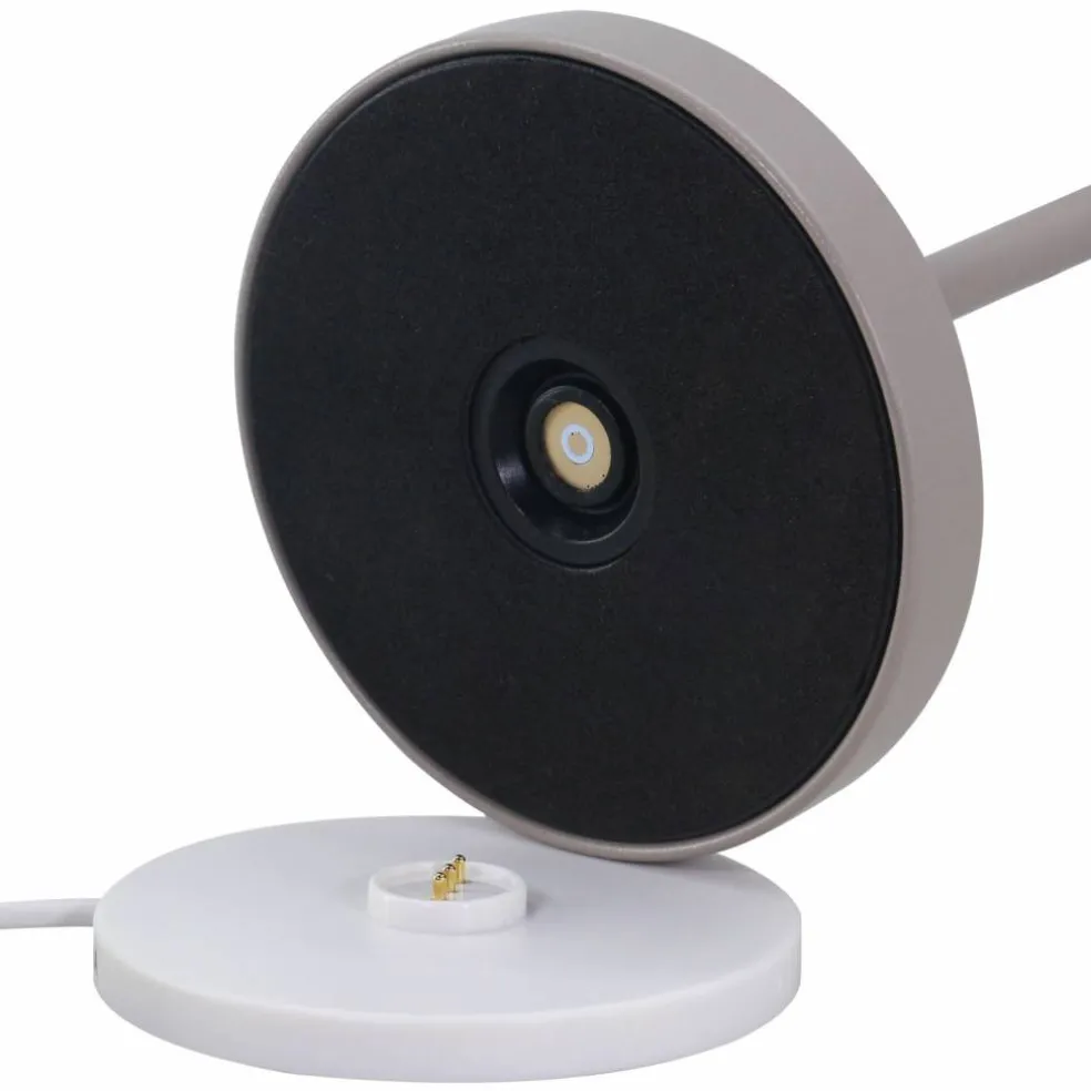 Teya bærbar bordlampe, warm grey