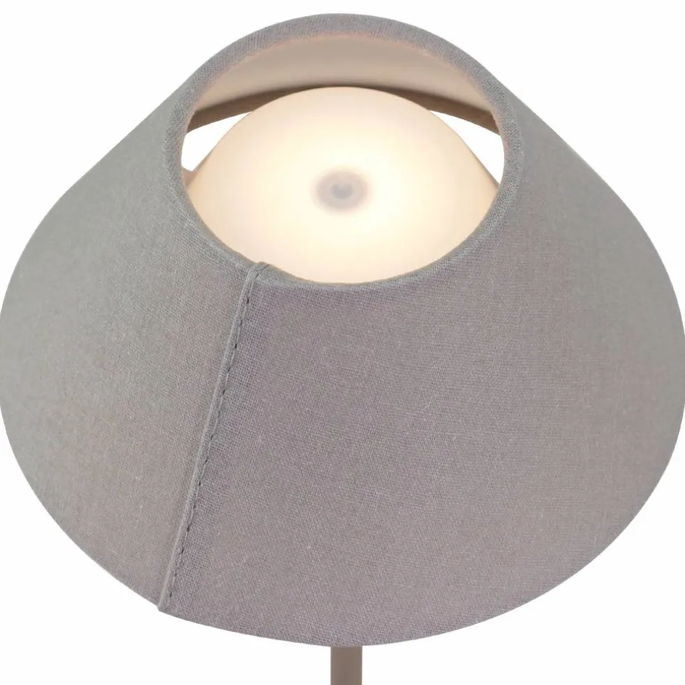 Teya bærbar bordlampe, warm grey
