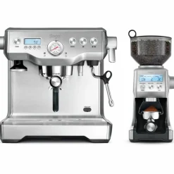 The Dual Boiler espressomaskin & Smart Grinder Pro kaffekvern