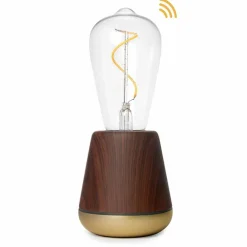 The Humble One bordlampe, black wood