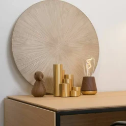 The Humble One bordlampe, walnut