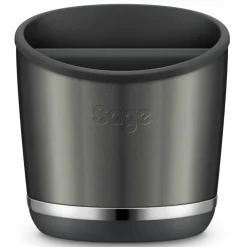The Knockbox 10™ kaffeboks, black steel