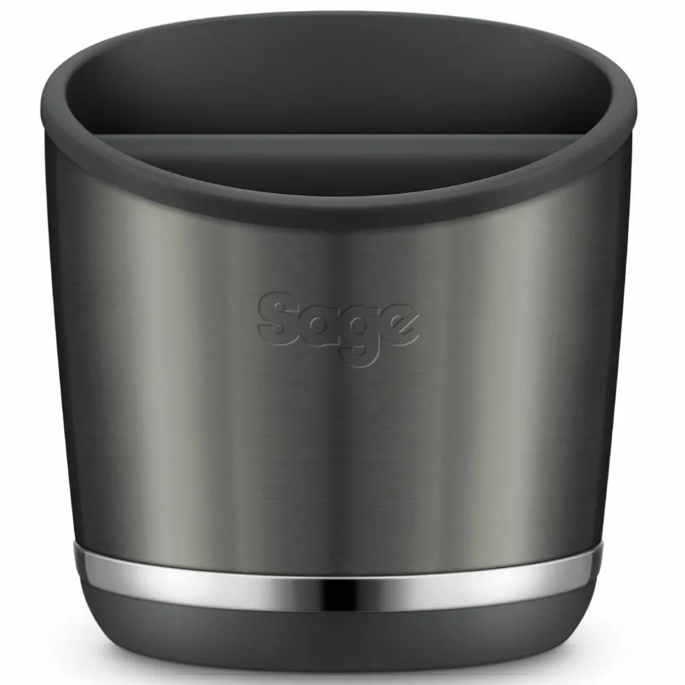 The Knockbox 10™ kaffeboks, black steel