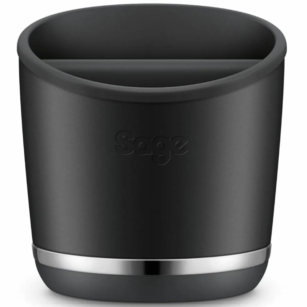 The Knockbox 10™ kaffeboks, black steel