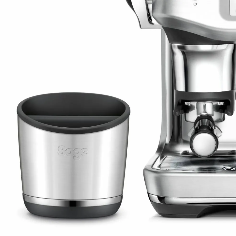 The Knockbox 10™ kaffeboks, black steel