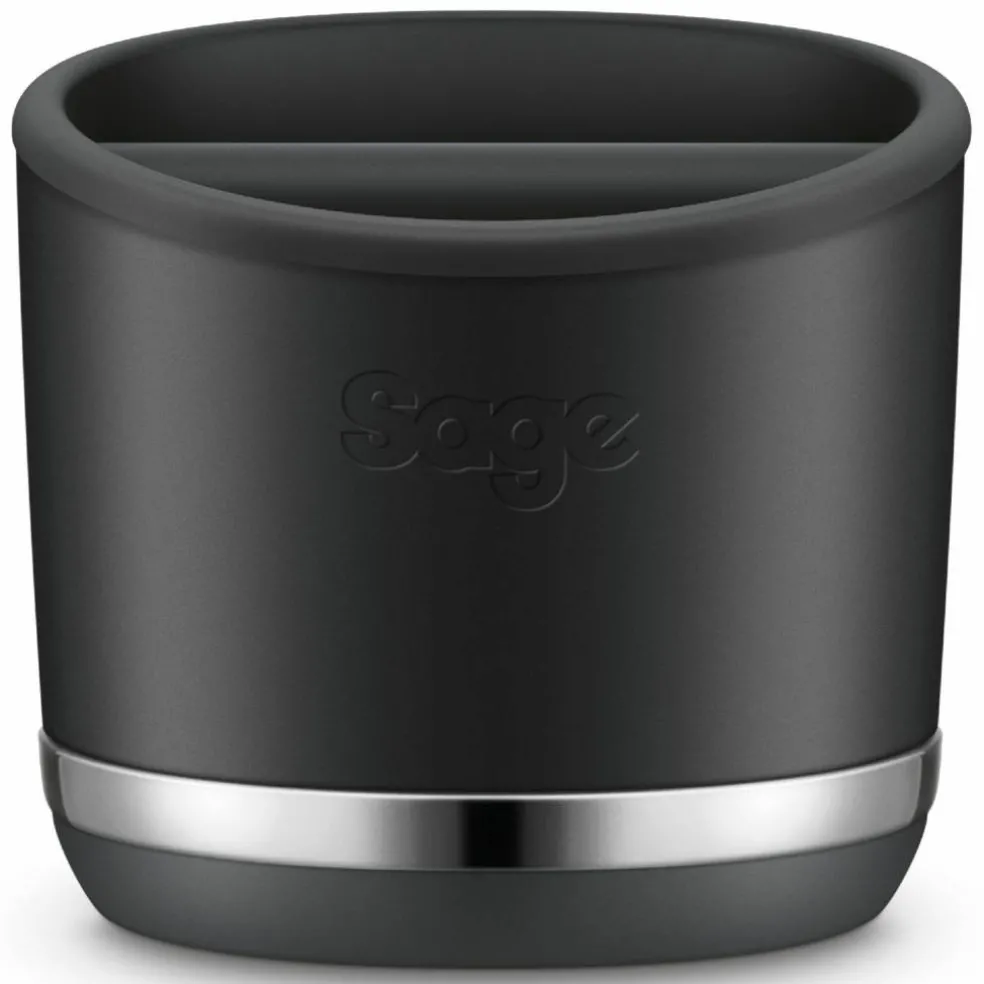 The Knockbox 20™ kaffeboks, brushed silver