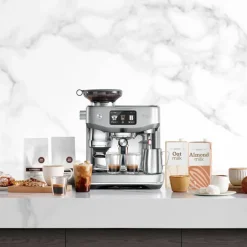 The Oracle Jet espressomaskin, brushed silver