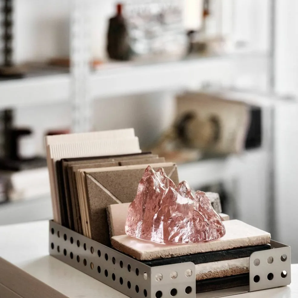 The Rock lyslykt 9 cm, rosa