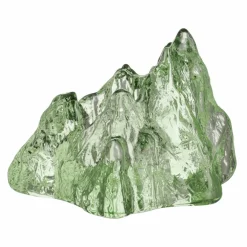 The Rock telysholder 9,1 cm, grønn
