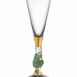 The Sparkling Devil Champagneglass 19 cl, forest green