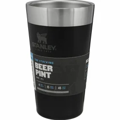 The Stacking Beer Pint, matte black