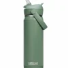 Thrive Flip Straw drikkeflaske 0,75 liter, svart
