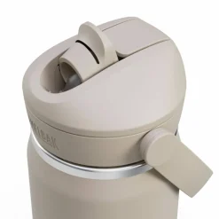 Thrive Flip Straw drikkeflaske 0,75 liter, svart