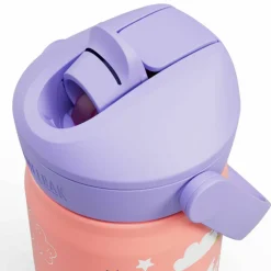 Thrive Flip Straw Kids drikkeflaske 0,35 liter, Magic Unicorn
