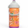 Thrive Flip Straw Kids drikkeflaske 0,35 liter, Butterfly Rainbow