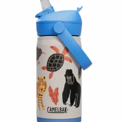 Thrive Flip Straw Kids drikkeflaske 0,35 liter, Dino Jam
